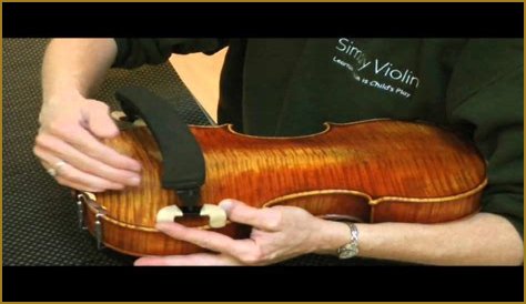 How to install shoulder rest on violin