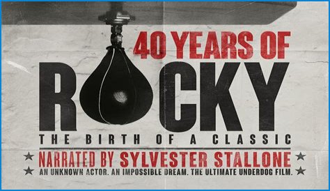 Sylvester Stallone's Unseen 'Rocky' Moments Featured in New Documentary '40 Years of Rocky'